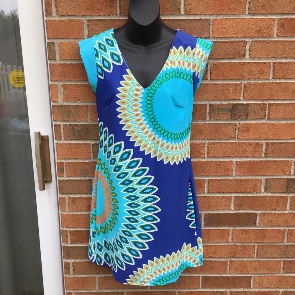 Blue Aryeh Dress Small